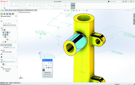 More Efficient Geometric Dimensioning and Tolerancing