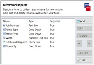 Powerpack form options