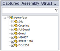 Captured components