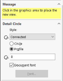 Select Profile in style
