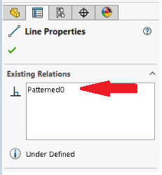 Patterened0 in sketch pattern