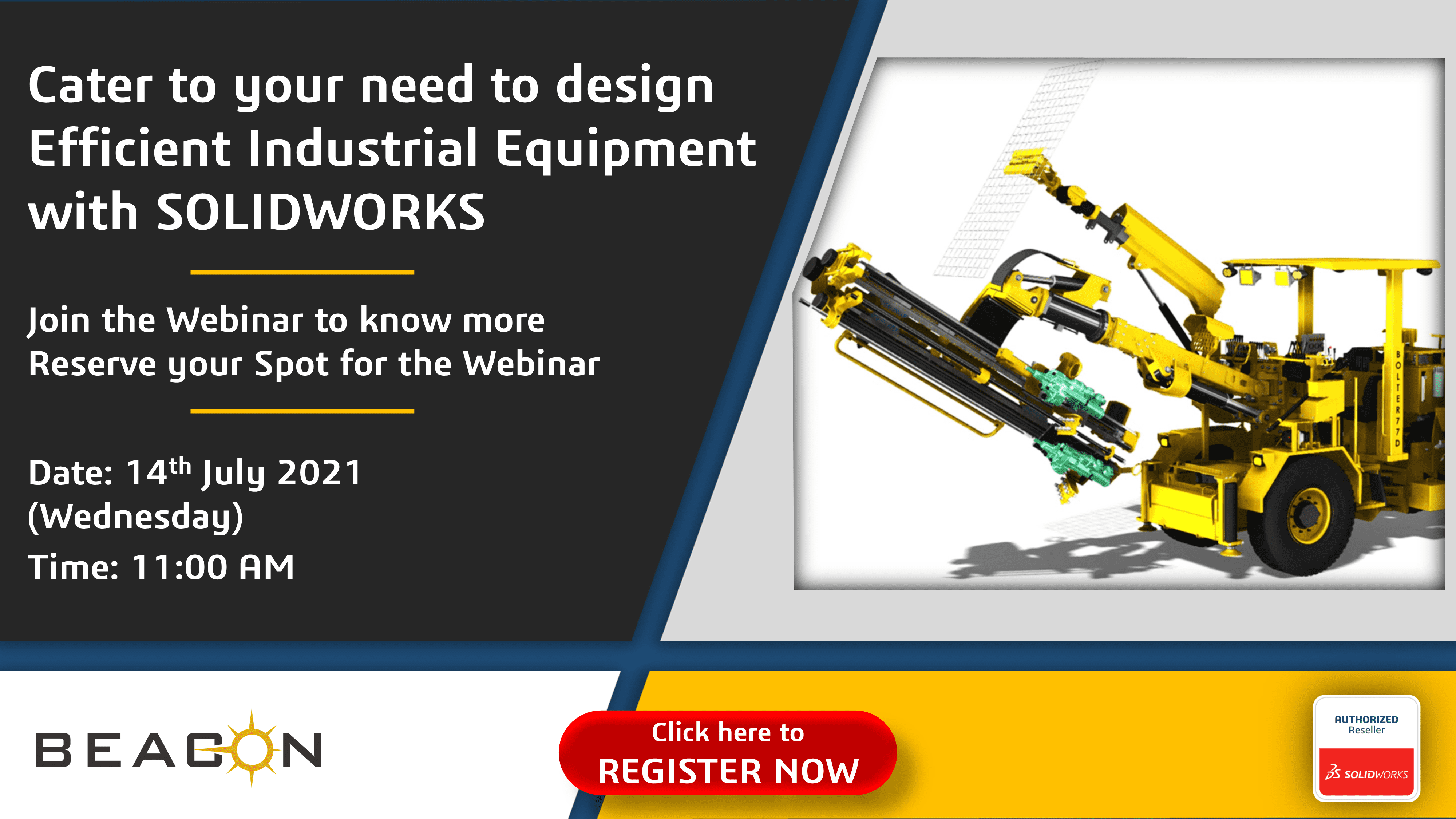 Cater to your need to design Efficient Industrial Equipment with SOLIDWORKS