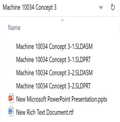 This image shows the conventional method of storing concepts in various files & folders and tracking using excel