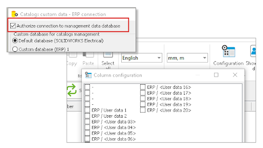 Display ERP data