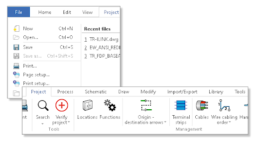 New icons in SOLIDWORKS Electrical 2022